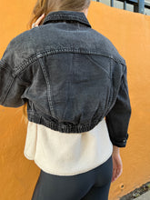Load image into Gallery viewer, Clone Cropped Denim Jacket
