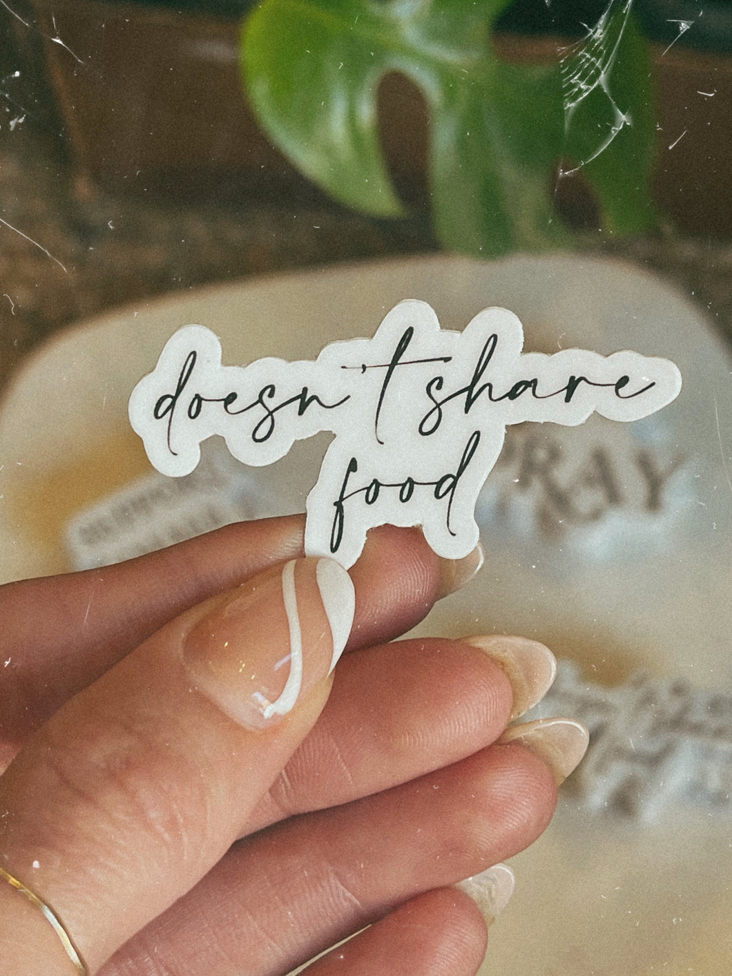 Doesn’t Share Food Sticker